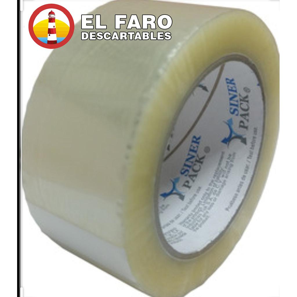 48x50mts Cinta adhesiva TRANSPARENTE x unidad.