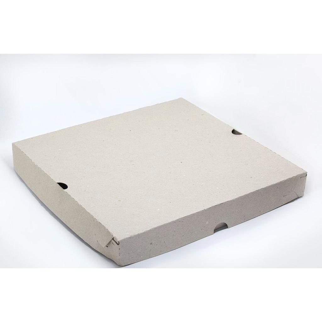 Caja pizza GRIS x 10 unidades