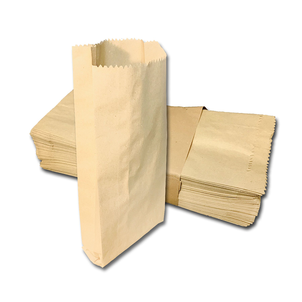 N°1 KRAFT Papel bolsas x 100 unidades.