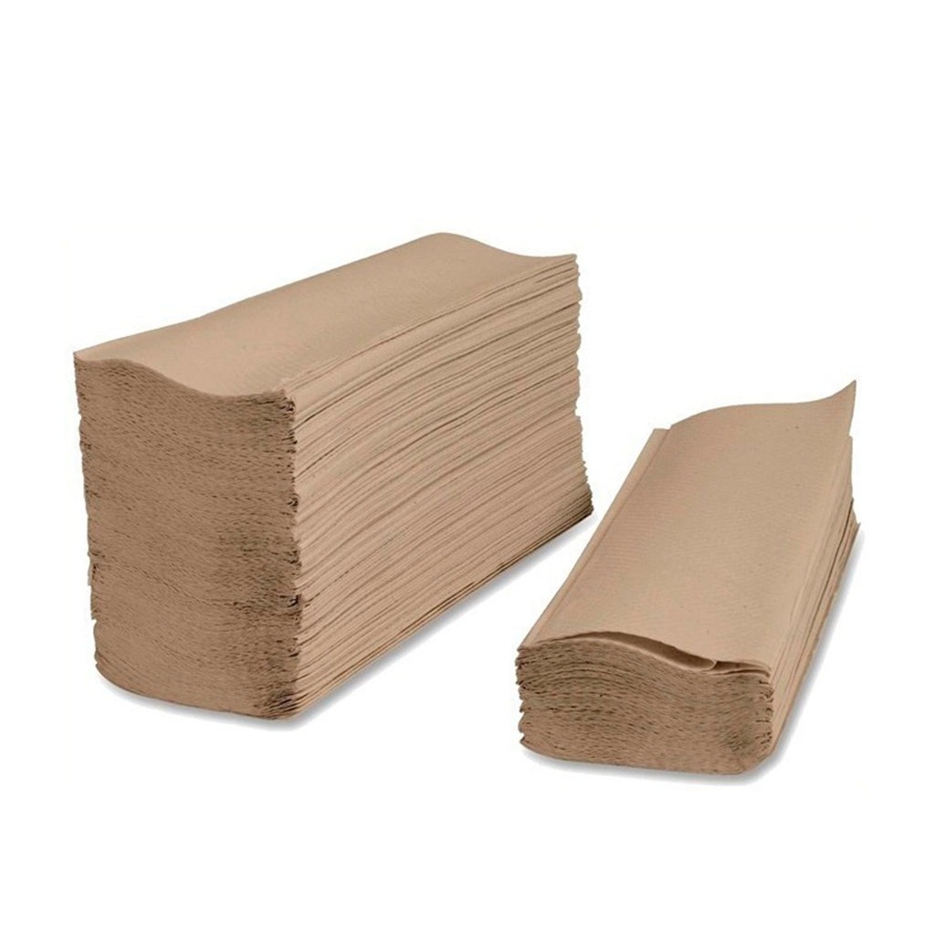 Toalla papel BEIGE intercalada x caja.