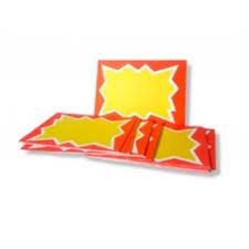 N°3 ESTALLIDO Cartel precio x 25 unidades.