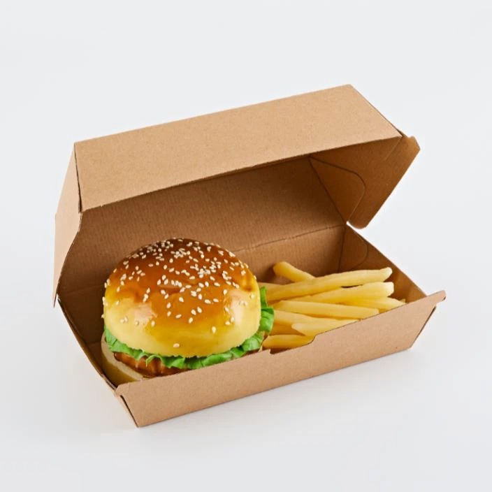 HAMBUERGUESA Y FRITA Microcorrugada caja x Unidad.