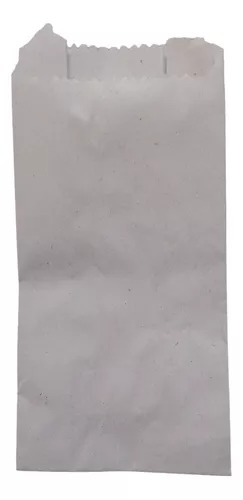 N°7 BLANCAS Bolsas papel x 100 unidades.