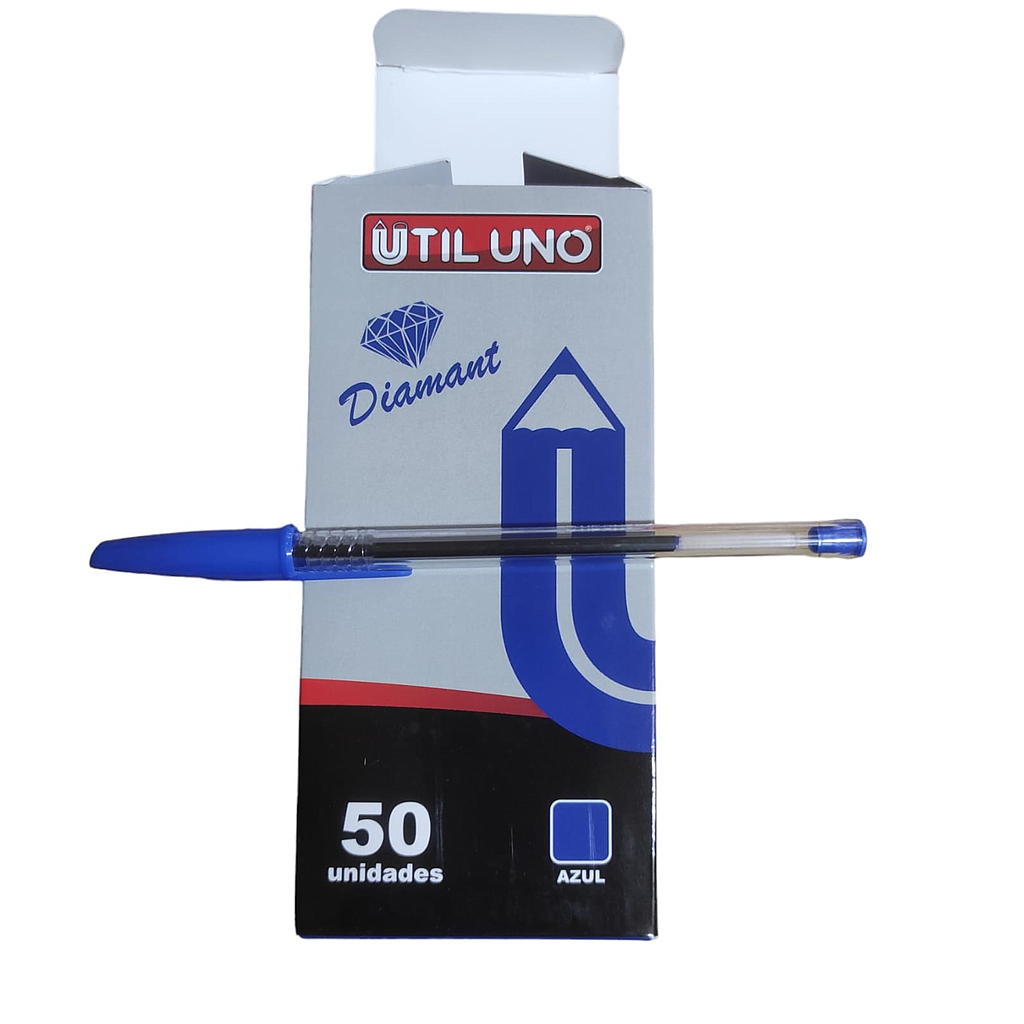 Lapicera TRANSPARENTE x 50 Unidades.