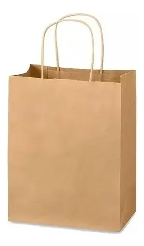 KP 30x12x41 Bolsa manija marron "MADYPACK" x Unidad.