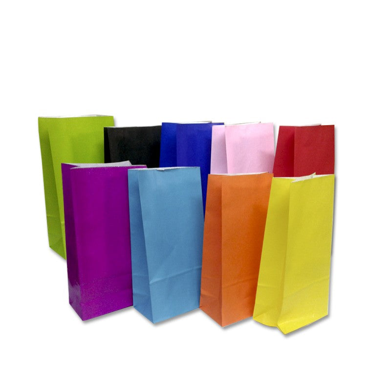 12x25cm x Unidad - Bolsas color cotillon.