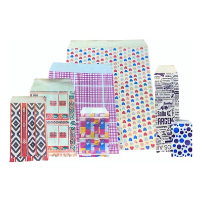 7x10cm x 100u - Sobres Fantasia.