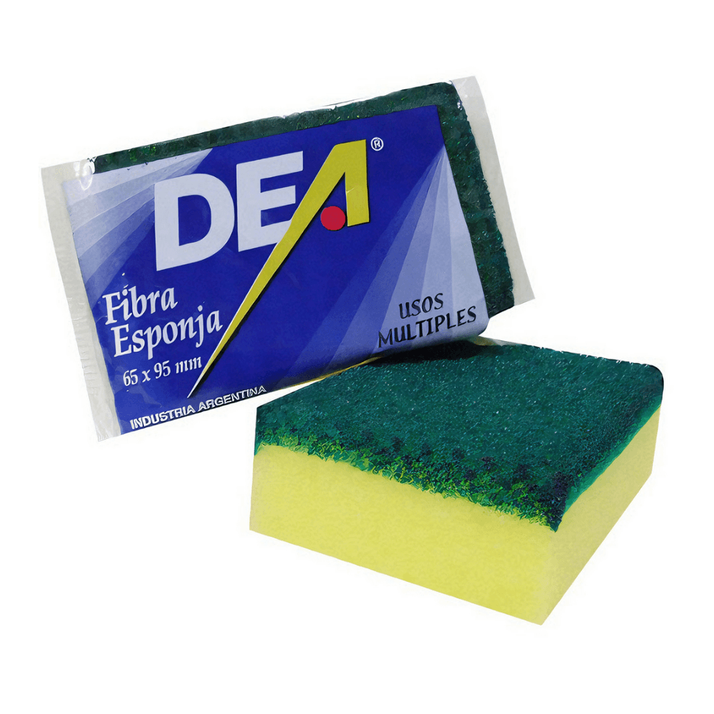 Esponja FIBRA CUADRICULADA grande "DEA" x Unidad.