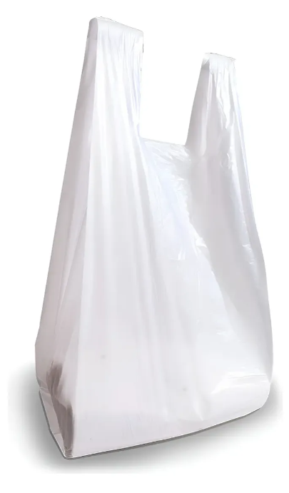 40x50cm x Paquete - Bolsas camisetas blancas eco.