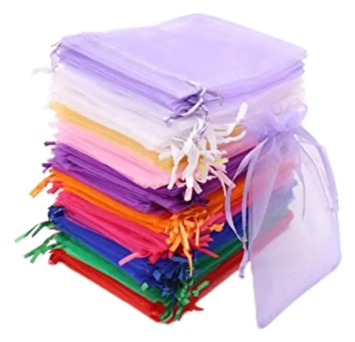 7x9cm x Unidad - Bolsa de Tul/Organza.