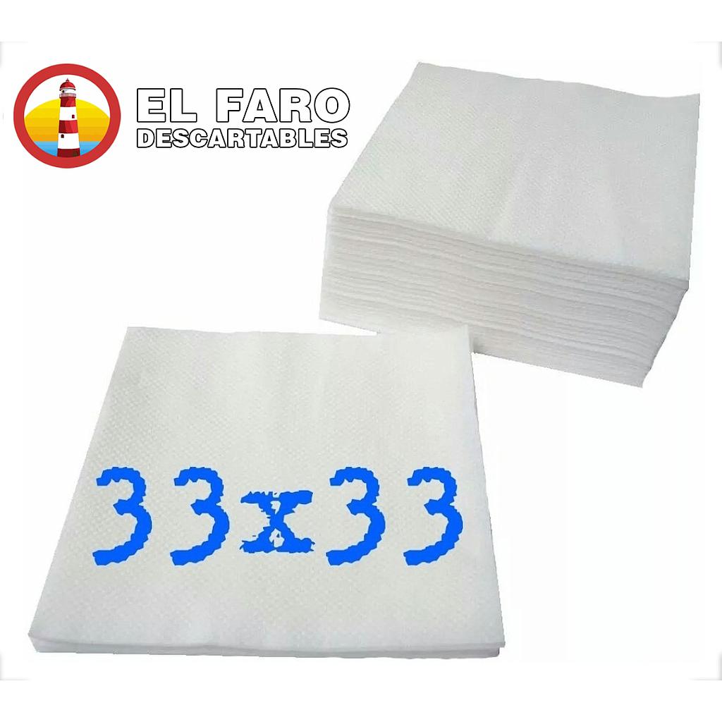 33x33 x 1000 unidades Servilletas.